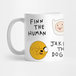 Finn and Jake intro Mug